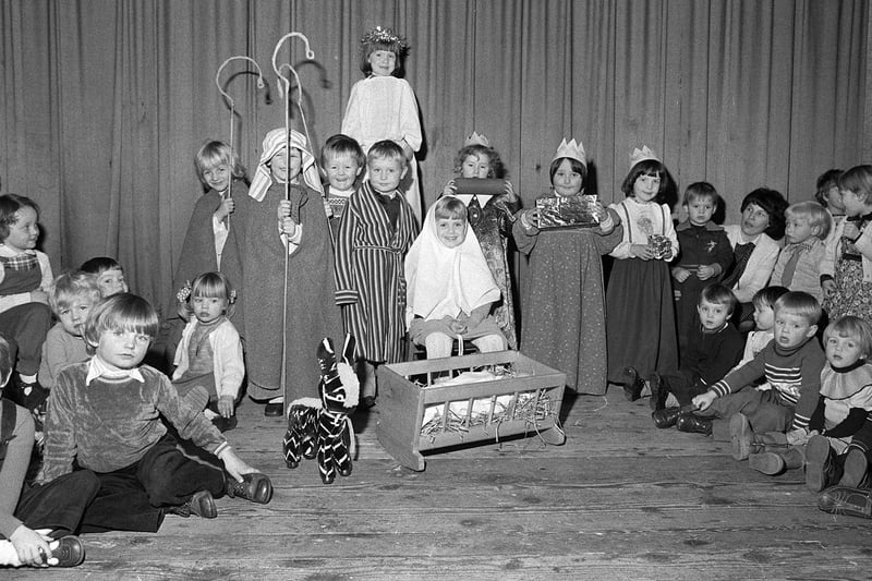 St Lawrence's Sunday School nativity from 1980 - can you spot any familiar faces?