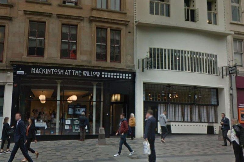 Although there may be several Willow Tea Rooms in Glasgow, the original can be found on Sauchiehall Street. Mackintosh designed The Willow Team Rooms for Kate Cranston in 1903. He designed everything down to the cutlery and waitress dresses. 