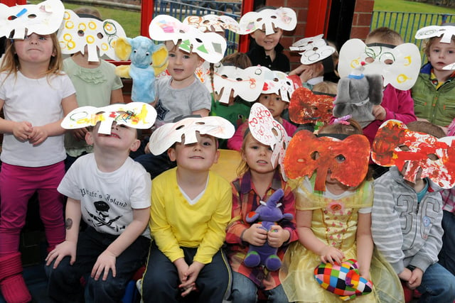 Albert Elliott Primary School nursery pupils were pictured having an Elmer the Elephant day in 2011. Can you spot anyone you know?