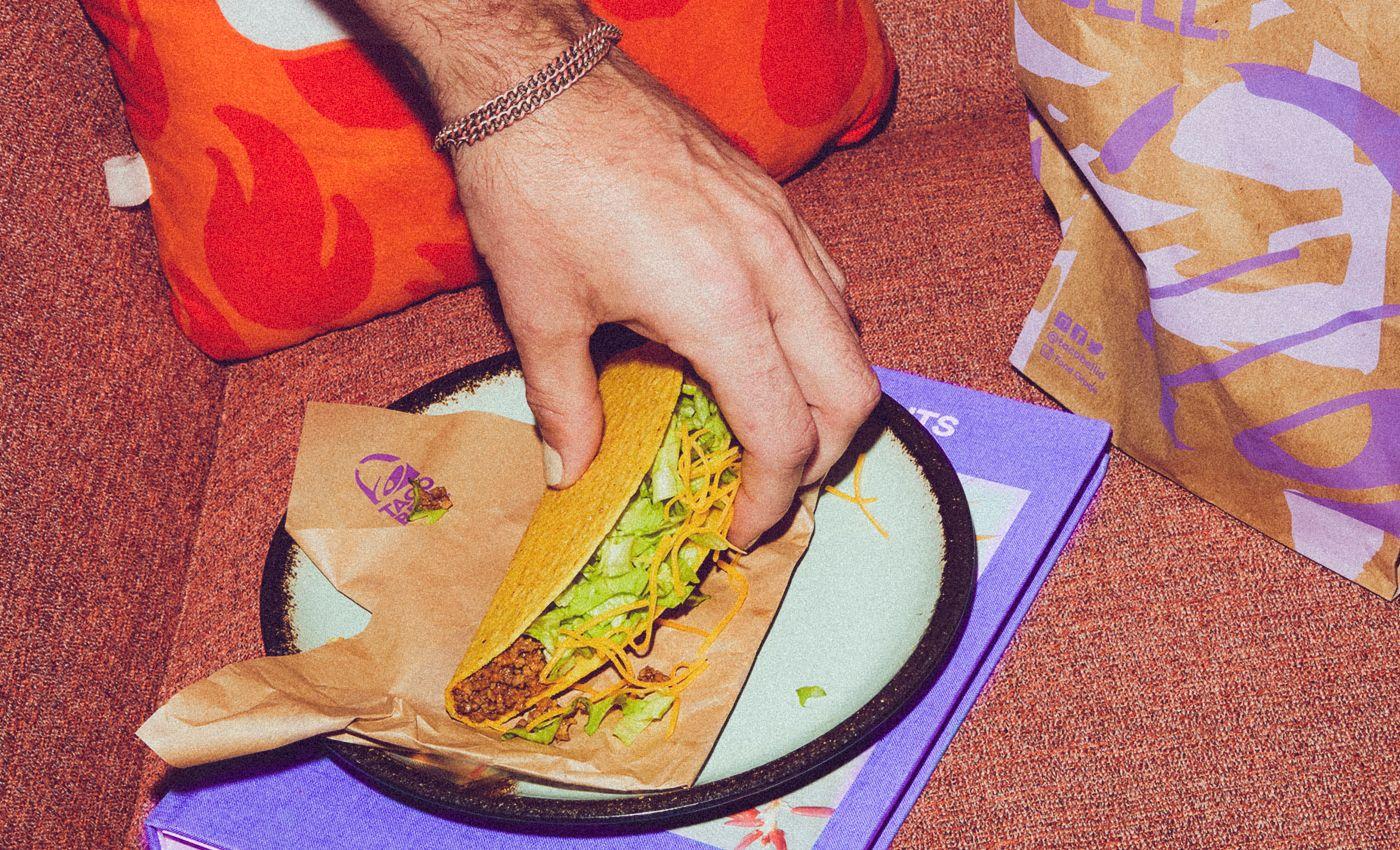Taco Bell is giving away freebies to students collecting thier A-level results today. Picture: Taco Bell