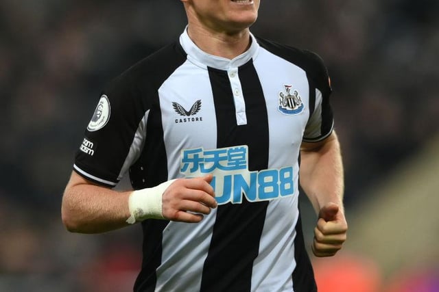 Ritchie hasn't been seen in training or match action since Eddie Howe said the 32-year-old had an issue with his knee ahead of the Leeds match and the Newcastle boss has since described his injury as a 'longer term' one.