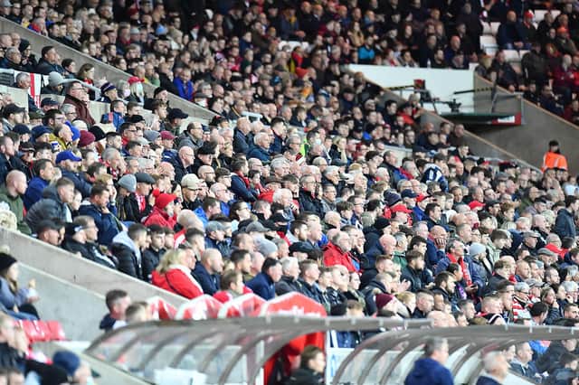 Sunderland fans enjoyed their night at the Stadium of Light with an emphatic win over Cheltenham Town. Picture by Frank Reid