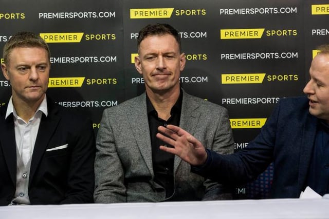 Former Celtic striker Chris Sutton says Steven Naismith should have been sent off for his Scottish Cup final tangles with Scott Brown - with one in the first half seeing the Hearts captain's studs landing on the Celtic skipper's thigh. (Edinburgh Evening News)