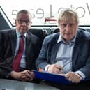 File photo dated 01/06/16 of Michael Gove and Boris Johnson (right) on the Vote Leave campaign bus. Photo: Stefan Rousseau/PA Wire
