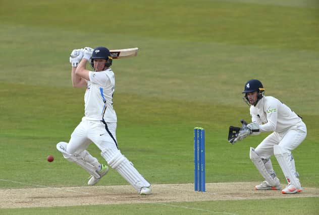 Yorkshire batsman Gary Ballance.  (Photo by Stu Forster/Getty Images)