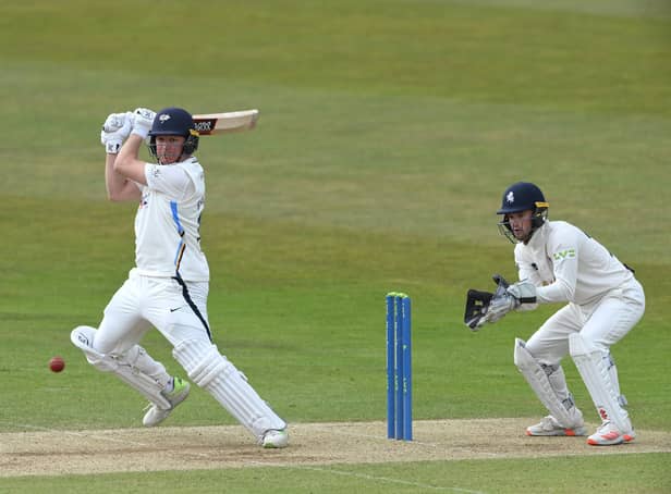 Yorkshire batsman Gary Ballance.  (Photo by Stu Forster/Getty Images)
