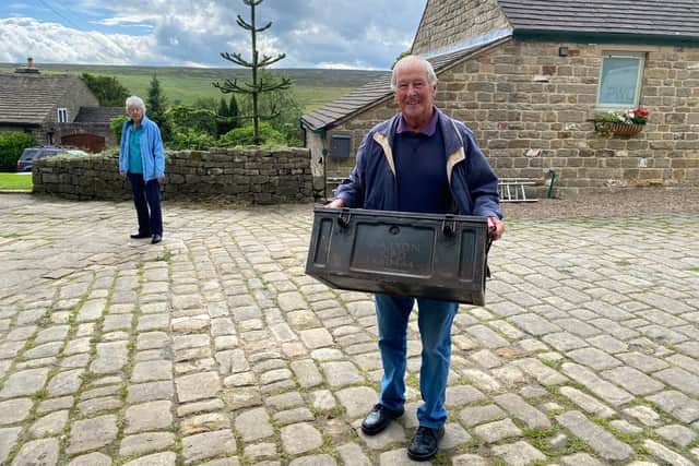 David lyon collecting lost army trunk