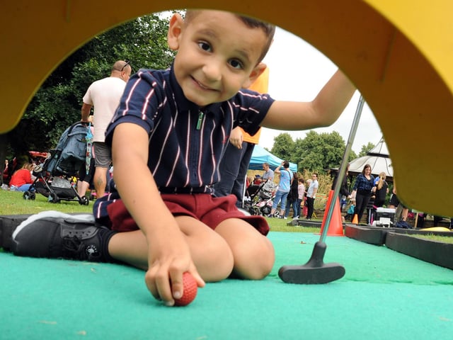 This crazy 18-hole golf course is back open with social distancing.
