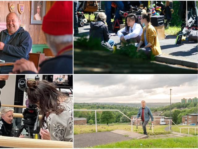The Full Monty TV series, available to stream on Disney+, was filmed at sites around Sheffield