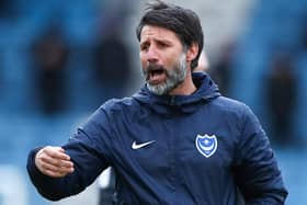 Danny Cowley, manager of Portsmouth says he has potentially has a large number of players unavailable with Sheffield Wednesday heading to Fratton Park on Tuesday. (Photo by Jacques Feeney/Getty Images)