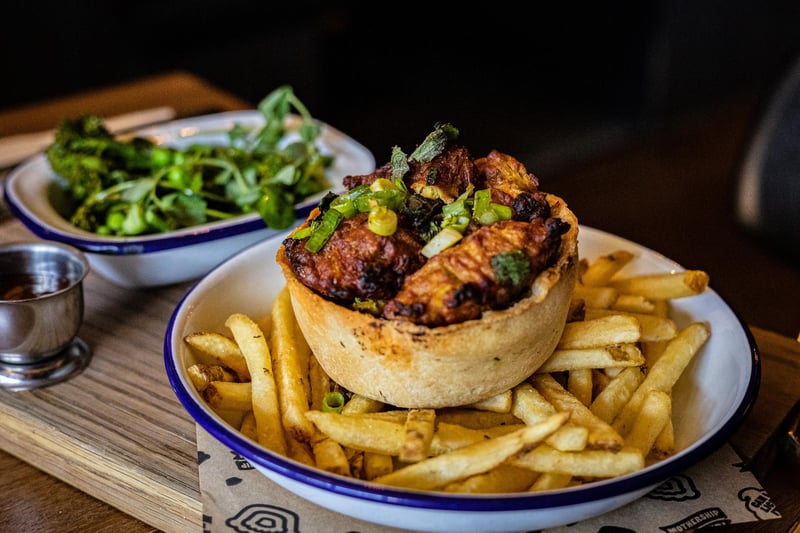 Pieminister is located on Bold Street and is known for serving incredible pies with all the trimings. Options include the new ‘Tikka to Ride’ chicken pie.