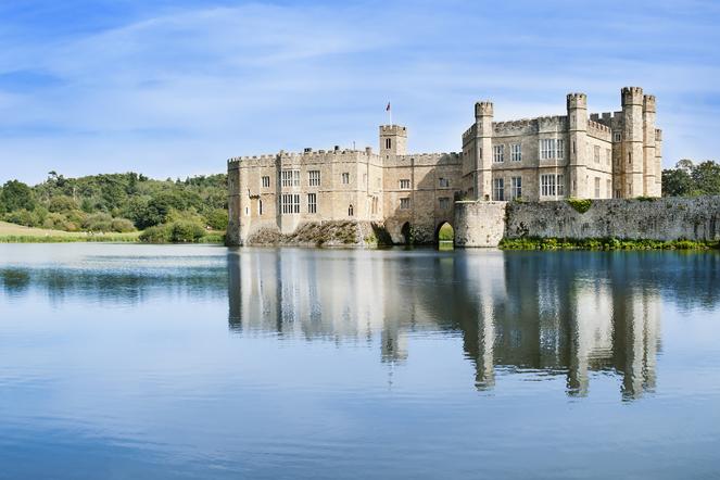 Located in Kent, this stately home has been the private property of six of England’s medieval queens and Henry VIII and his first wife, Catherine of Aragon. Today, visitors can explore the vast grounds, gardens and have a look inside the castle quarters.