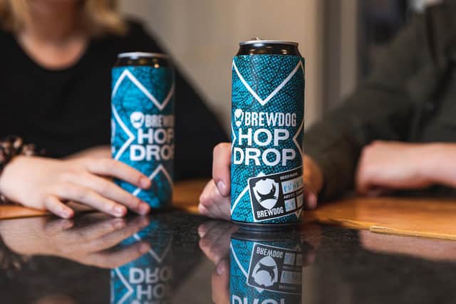 BrewDog, on Devonshire Street, has brought back its ‘on-demand beer drops’. Picture: James North.