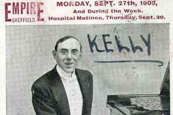 Music hall singer and comedian Harry Fragson appeared at the Empire Theatre from Monday, September 27 1909 and during the week, with a 'hospital matinee' on Thursday, September 30.