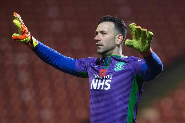 The Israeli has produced some brilliant moments this season as he usually does for the Easter Road club. One of the better Premiership goalkeepers.