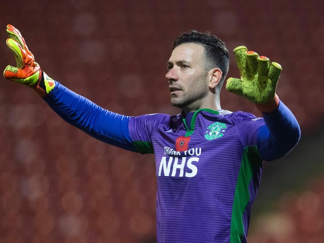 The Israeli has produced some brilliant moments this season as he usually does for the Easter Road club. One of the better Premiership goalkeepers.