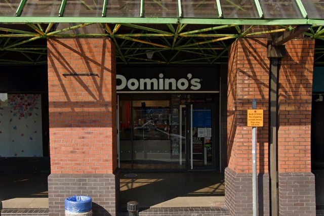 Domino's, Walkden Street, Mansfield town centre.