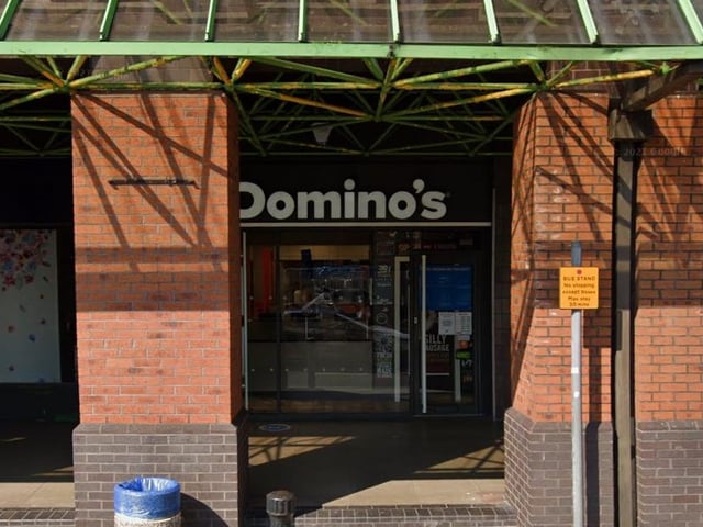 Domino's, Walkden Street, Mansfield town centre.
