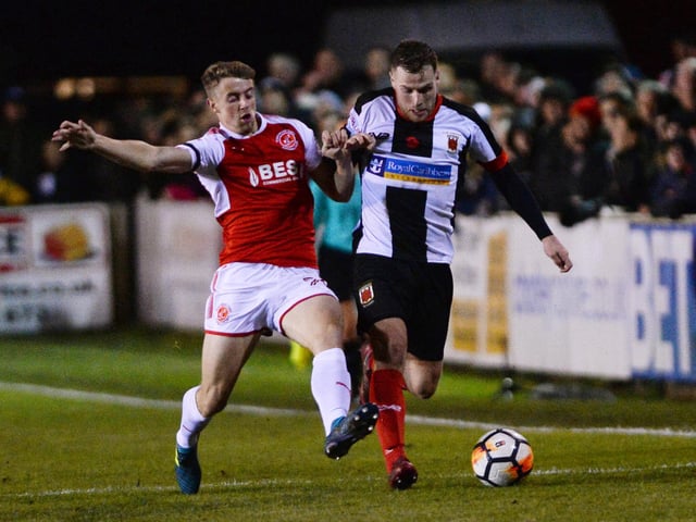 Newly-promoted Northampton Town are targeting the signing of Fleetwood midfielder Jack Sowerby. (The Sun)