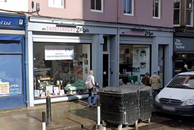 Reviewers describe the quirkily-named An Independent Zebra, on Raeburn Place, as "a treasure trove of goodies". There's high praise for the large range of Scottish artisan goods they stock, including luxurious handmade soaps and chocolates, along with many unique items created by local artists.