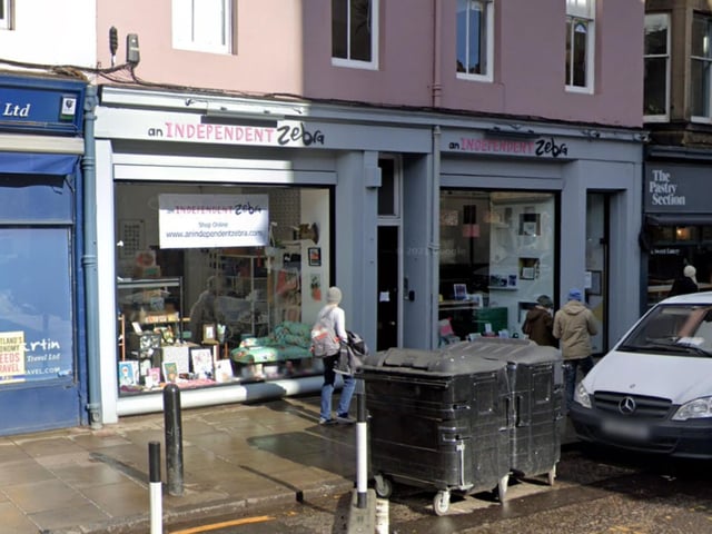Reviewers describe the quirkily-named An Independent Zebra, on Raeburn Place, as "a treasure trove of goodies". There's high praise for the large range of Scottish artisan goods they stock, including luxurious handmade soaps and chocolates, along with many unique items created by local artists.