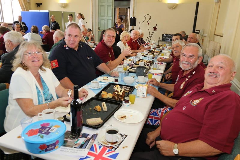 Guests at the tea party celebrated with Silver service thanks to brilliant chef Paul Deehan and his sister, Jenna.