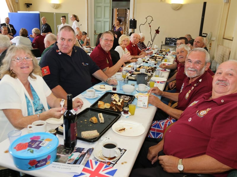 Guests at the tea party celebrated with Silver service thanks to brilliant chef Paul Deehan and his sister, Jenna.