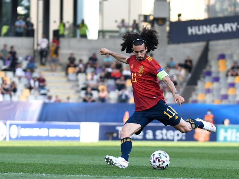 Brighton & Hove Albion will have to spend around £15m if they're to secure the signing of Marc Cucurella from Getafe, according to report from Spain. His club look unlikely to accept anything less than the player's release clause. (Sport Witness)

 
(Photo by Jurij Kodrun/Getty Images)