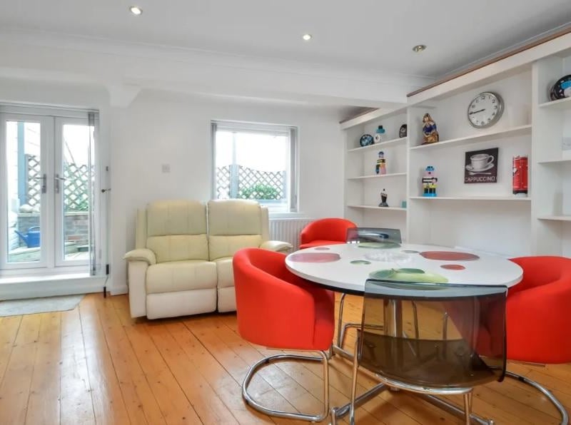 This townhouse in Bath Square, Old Portsmouth, has spectacular harbour views. It is on the market for £835,000.