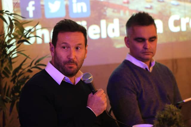 The Star debate Sheffield at a Crossroads. Chief executive of LAP plc, owners of Orchard Square, John Heller. Picture: Chris Etchells