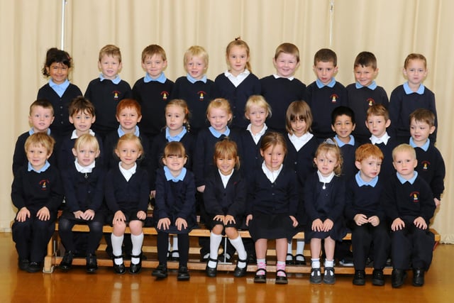 It's Miss Smith's reception class in the picture at Mortimer Primary School. Who can you recognise?