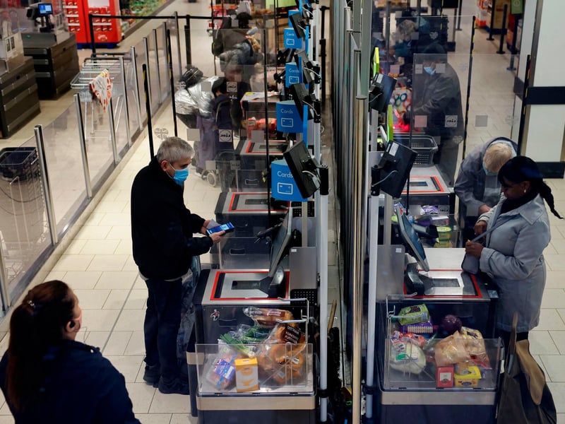 One reader said: ‘People in the 10 items or less lane with way more than 10 items.’
