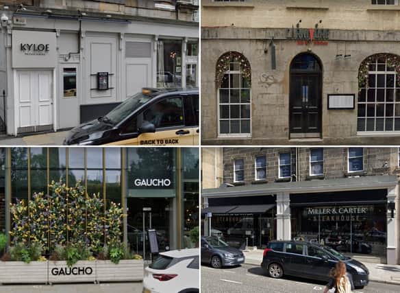 These are the most highly-rated steak restaurants in Edinburgh for a Father's Day treat.