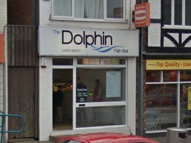 The Dolphin Fish Bar has been handed a new three-out-of-five food hygiene rating after assessment on September 22.
