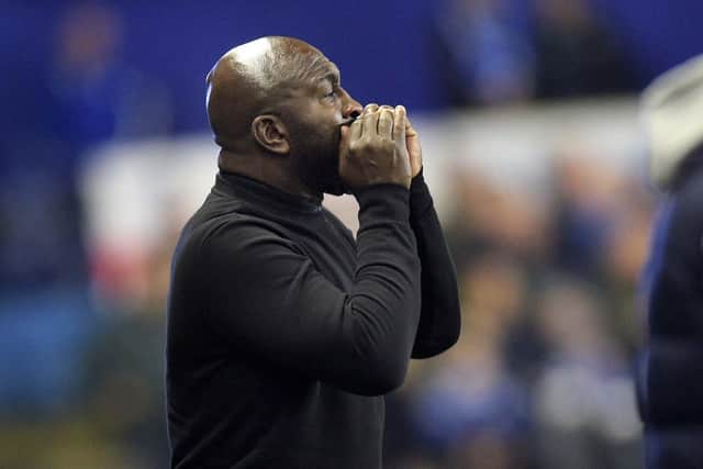 Darren Moore says Sheffield Wednesday don't only play it out of the back.