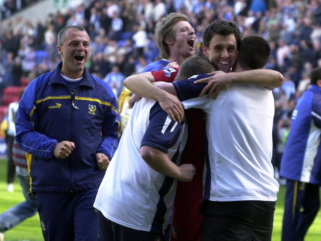 Svetoslav Todorov celebrates with the fans at the final whistle