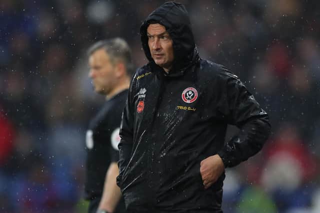 Sheffield United manager Paul Heckingbottom: Simon Bellis / Sportimage