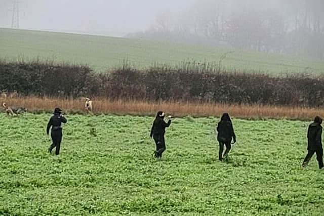 Saboteurs at a Grove and Rufford hunt.