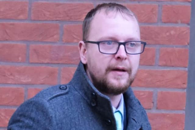 Pictured is Leon Mathias, aged 34, of Stoneridge Lane, at Great Houghton, Barnsley, who was found guilty by a trial jury at Sheffield Crown Court of murdering his nine-week-old baby son Hunter Mathias and he was sentenced to life imprisonment with a minimum term of 16 years.