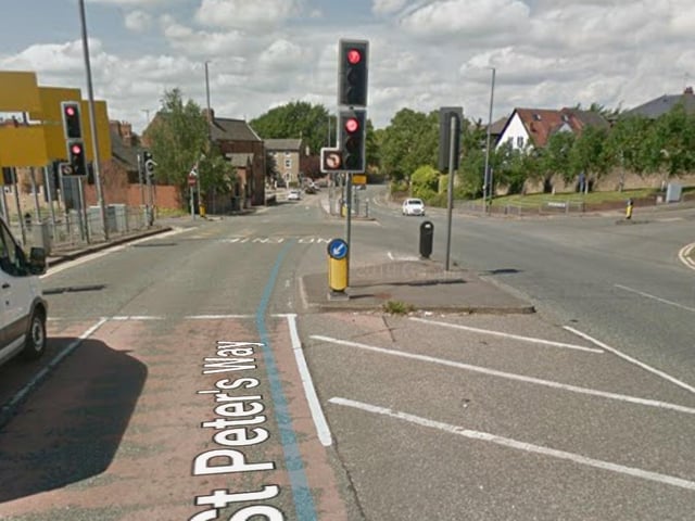 The A6009 is in 3rd place with 90 serious accidents recorded over the five year period