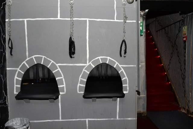 This feature in the Bondage Dungeon was simply known as the pizza ovens.