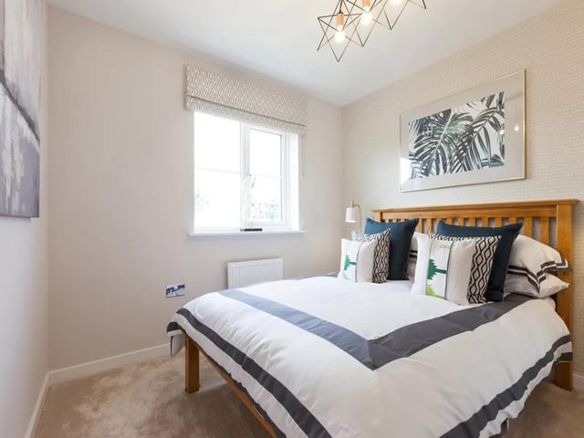 This three bedroom detached house St. Georges Avenue, Havant, is on sale. It is listed by Persimmon Homes - St Georges Keep, as price on application (POA).