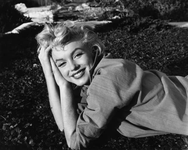 1954:  American film star Marilyn Monroe (1926-1962).  (Photo by Baron/Hulton Archive/Getty Images)