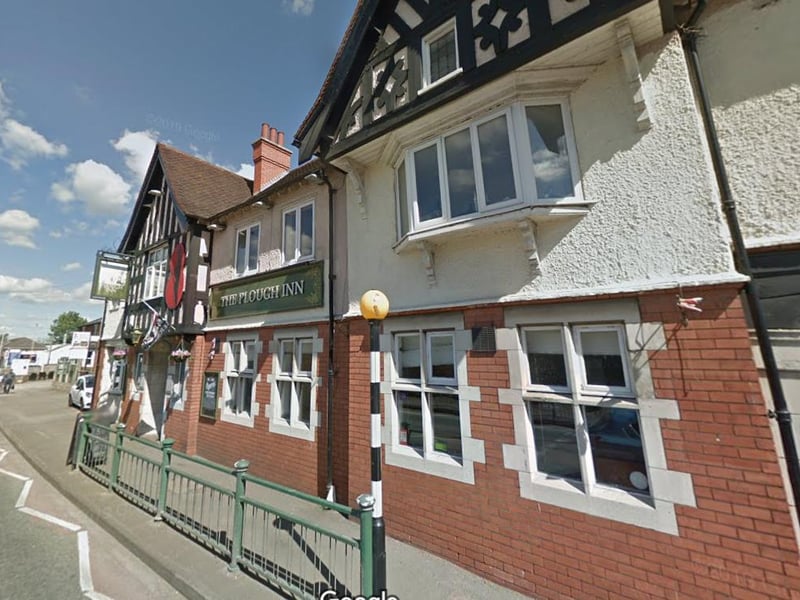 The pub has a sheltered beer garden.