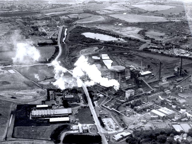 The Orgreave opencast site in 1990