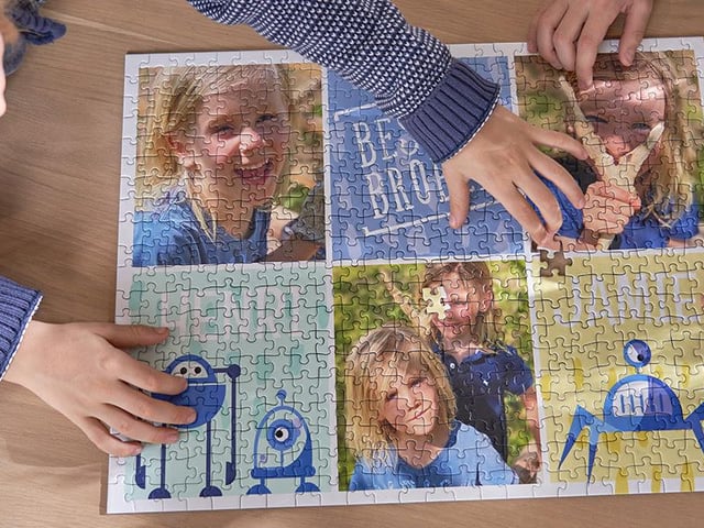 This gift is sure to provide plenty of entertainment over the festive period – for both kids and adults! Create a unique original Ravensburger jigsaw puzzle that features a photo of your choice. Choose from a portrait of a beloved pet, a group family photo or a piece of artwork by the kids.