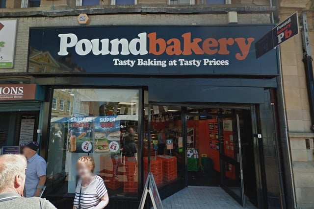 Poundbakery, Market Place, Mansfield town centre.