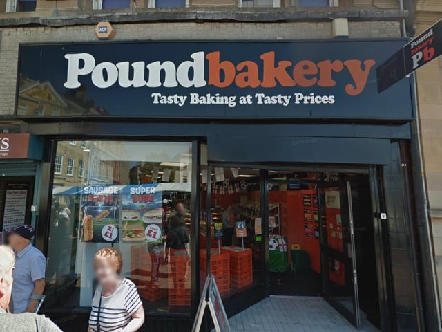 Poundbakery, Market Place, Mansfield town centre.