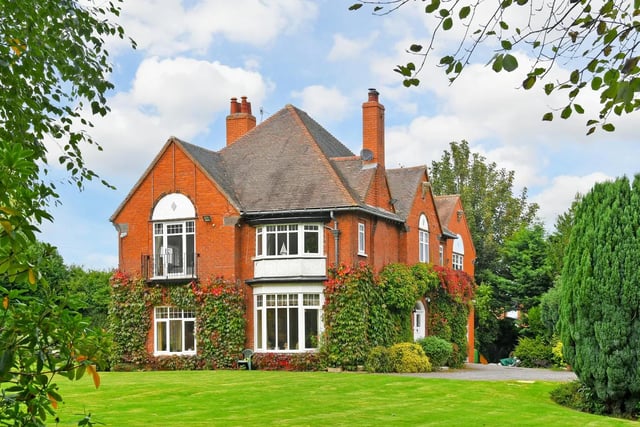 This isolated £1,000,000 house features six bedrooms and a huge garden area.