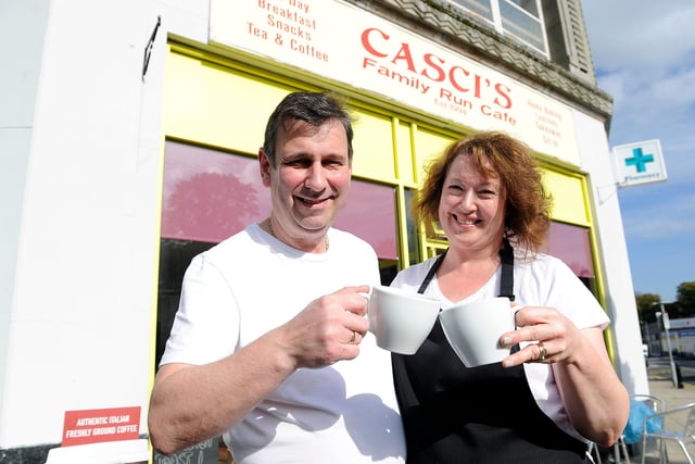 Casci’s, Callendar Riggs, Falkirk – this popular cafe will be open as usual serving up tasty breakfasts from 7.30am and home-baked goods all the way through to 4pm. Picture: Michael Gillen.